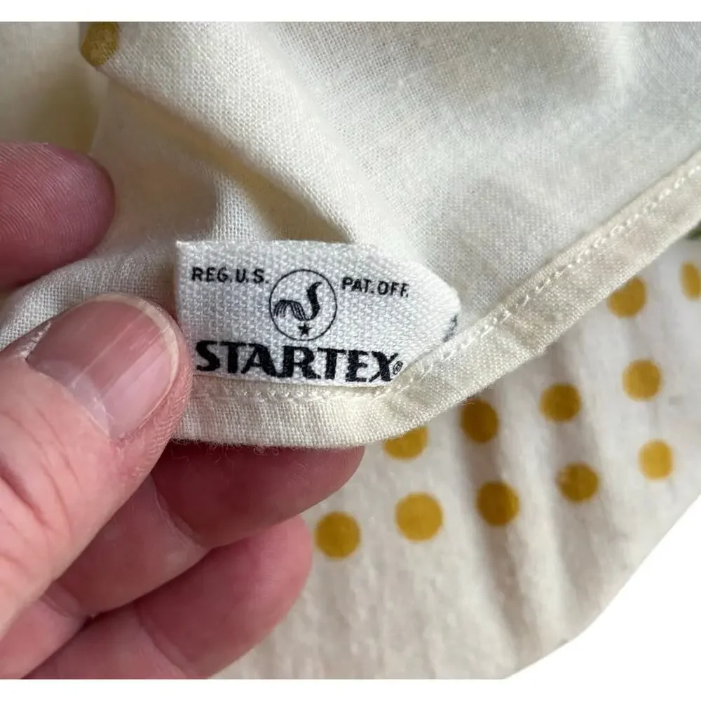 Startex cotton wonder-dri kitchen towel cloth shamrocks good luck lucky charms